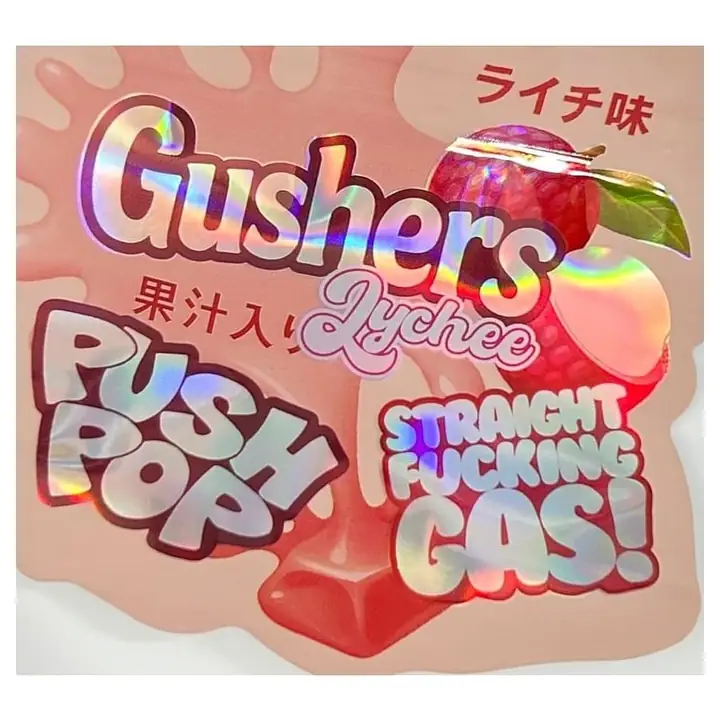 Gushers Lychee Push Pop
