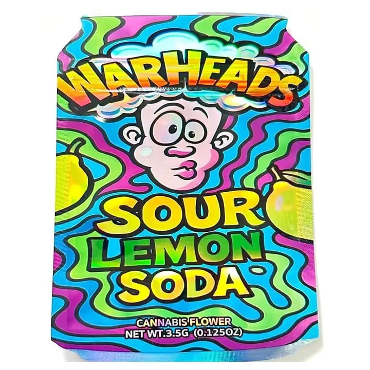 Warheads Sour Lemon Soda