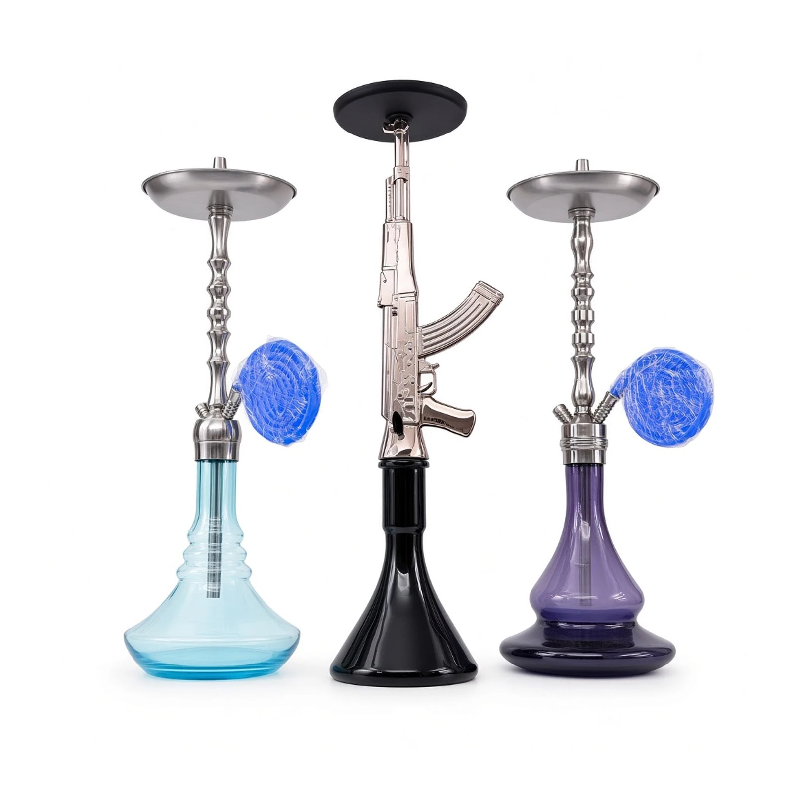 Chrome Novelty Hookah
