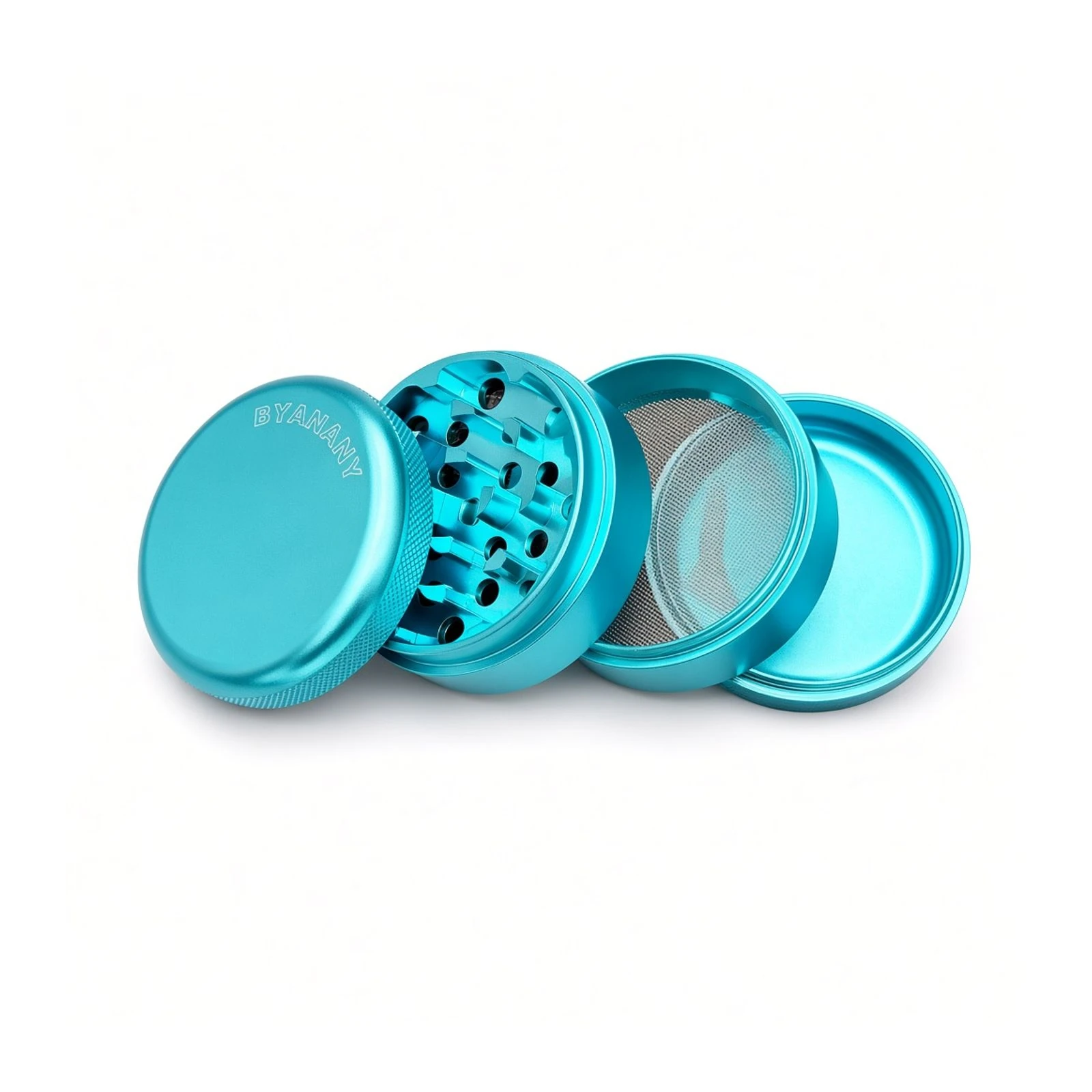 Teal 4-Piece Grinder