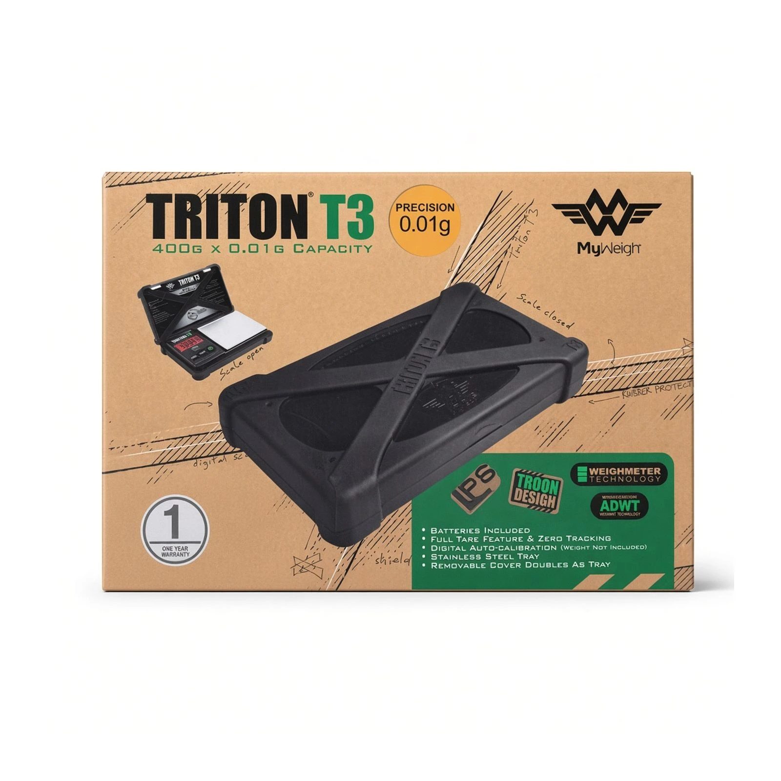 MyWeight Triton T3 Scale